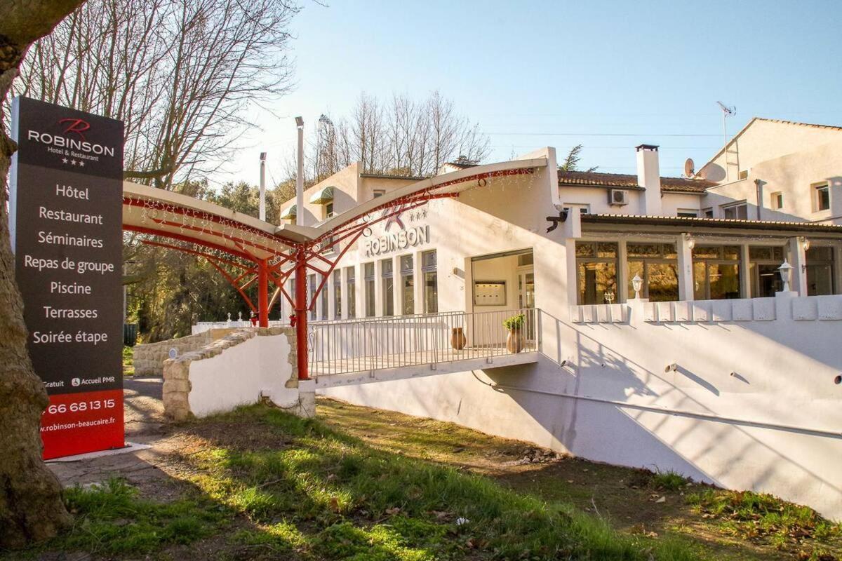 Hotel Le Robinson Beaucaire  Exterior photo